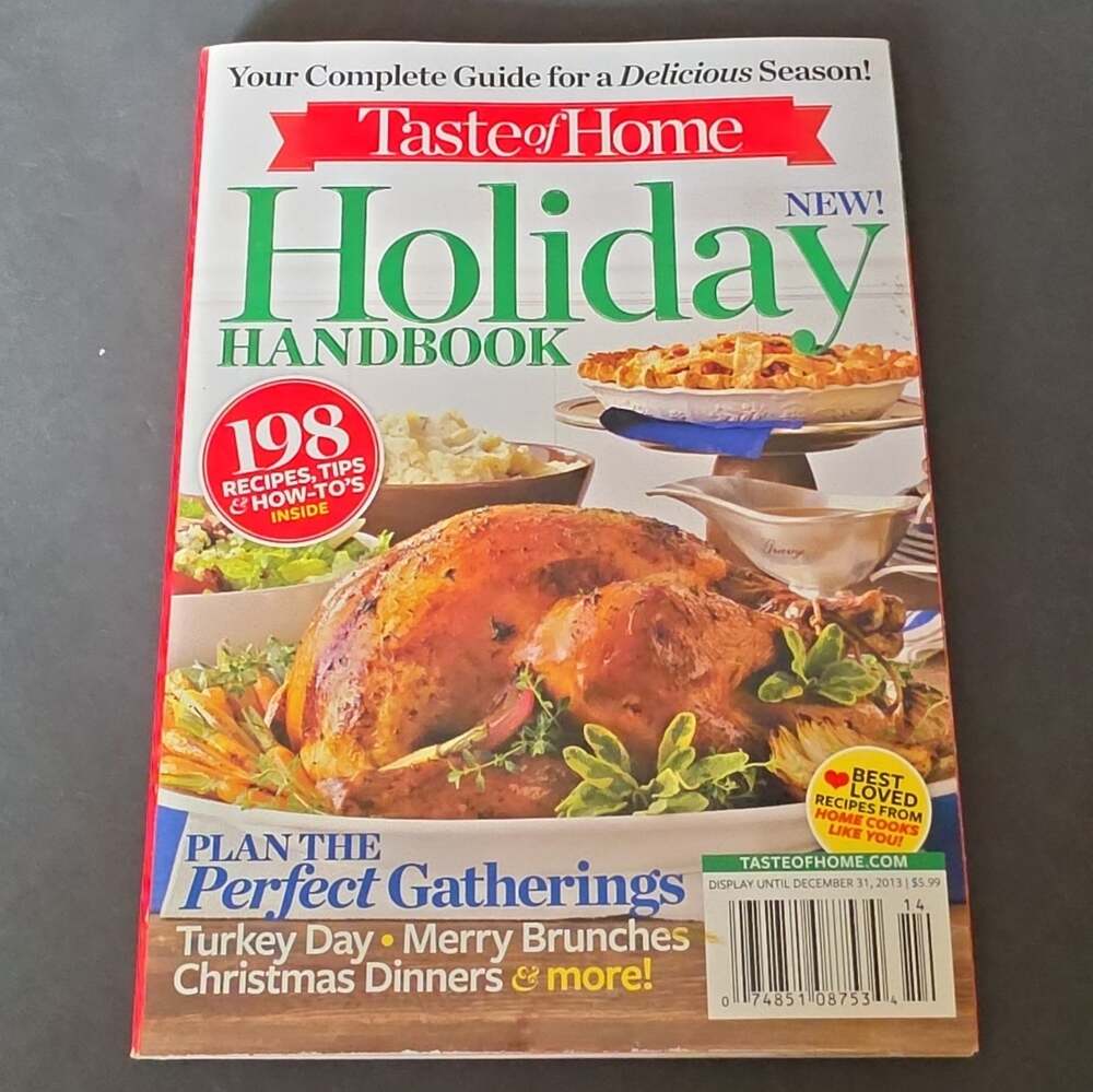 Taste of Home Holiday Handbook December 2013 Special Edition Illustrated